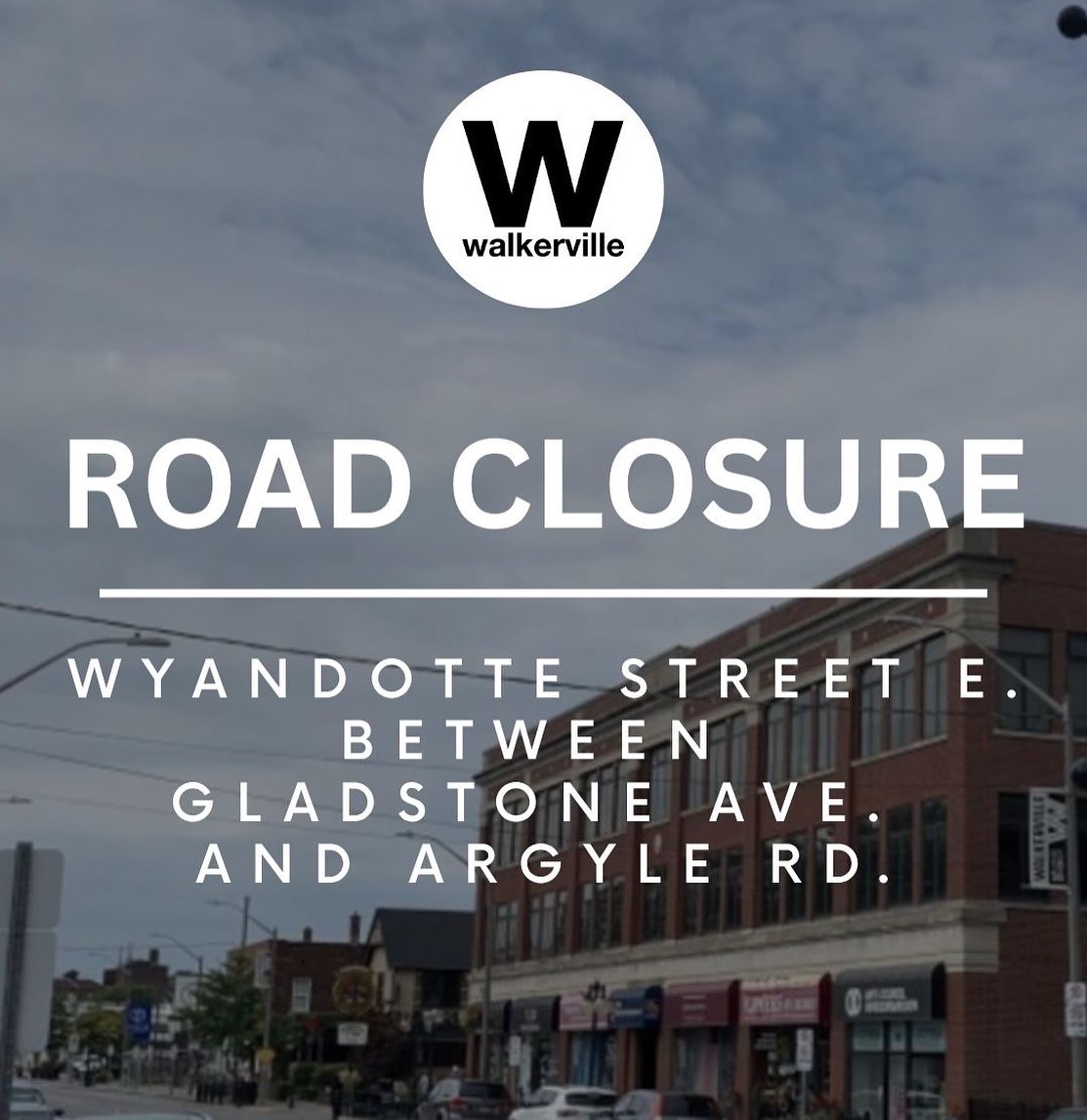 ROAD CLOSURE NOTICE: WYANDOTTE ST. E. 🚧
Please be advised that Wyandotte Street East will be closed between Gladstone Avenue and Argyle Road for surface asphalt work on:
Wednesday, October 15 and Thursday, October 16, 2025
From 7 a.m. to 7 p.m. each day
✅ Local traffic only will be permitted during this time.
🚌 Bus routes Crosstown 2 and 135 will be on detour — check Transit Windsor or windsor.mytransitride.com for details.
Thank you for your patience as this important roadwork is completed to keep Walkerville moving smoothly!
