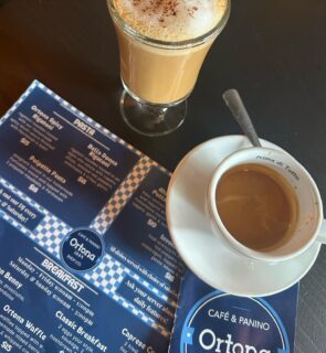 The best espresso we've ever had @ortona1864 ☕️