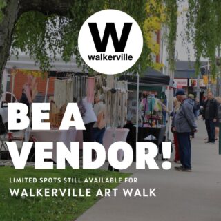 There's still time to be part of this year's Walkerville Art Walk! A limited number of vendor spaces are still available for artists, makers, and creators. 

Learn more and apply today at https://www.visitwalkerville.com/events/