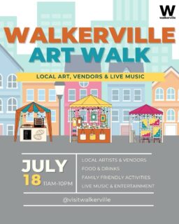 This Saturday Art Walk is back!!

Stay tuned this week as we share updates on all the great things happening here in Walkerville from 11AM-10PM on Saturday, July 18!

Can't wait to see you here 🎉